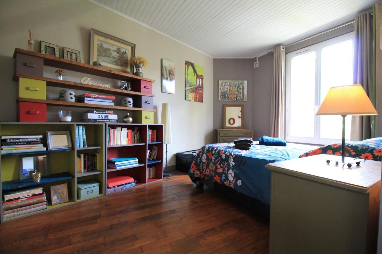 Disponible - Appartement Entier - Ligne H 15Mn Paris-Gare Du Nord, Parking Rue Gratuit, 4 Pers, Station De Train En Face Toutes Les 15Mn, Hippodrome, Cdfas, Universite, Borne Electrique, 1Er Etage Eaubonne Zewnętrze zdjęcie