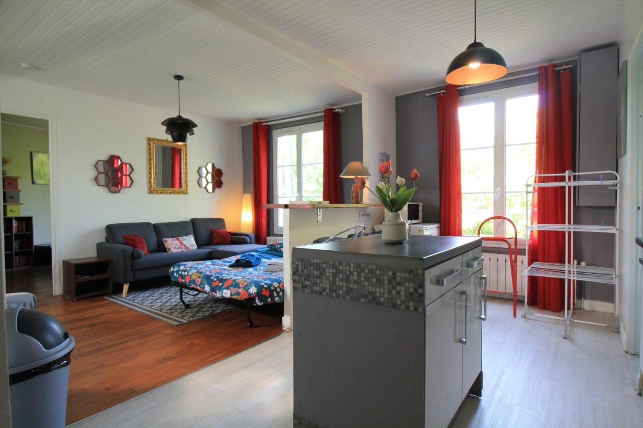 Disponible - Appartement Entier - Ligne H 15Mn Paris-Gare Du Nord, Parking Rue Gratuit, 4 Pers, Station De Train En Face Toutes Les 15Mn, Hippodrome, Cdfas, Universite, Borne Electrique, 1Er Etage Eaubonne Zewnętrze zdjęcie